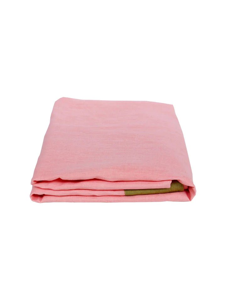 Colourblock Tablecloth - Peach - Sare StoreMosey MeTablecloth