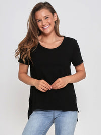 Cooper Tee- Black - Sare StoreLeoni AustraliaT-shirt