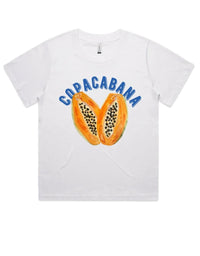 Copacabana Tropical T-Shirt - White - Sare StoreMaku The LabelTee