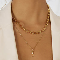 Cornicello Gold Charm Necklace - Large - Sare StoreArms Of EveNecklace