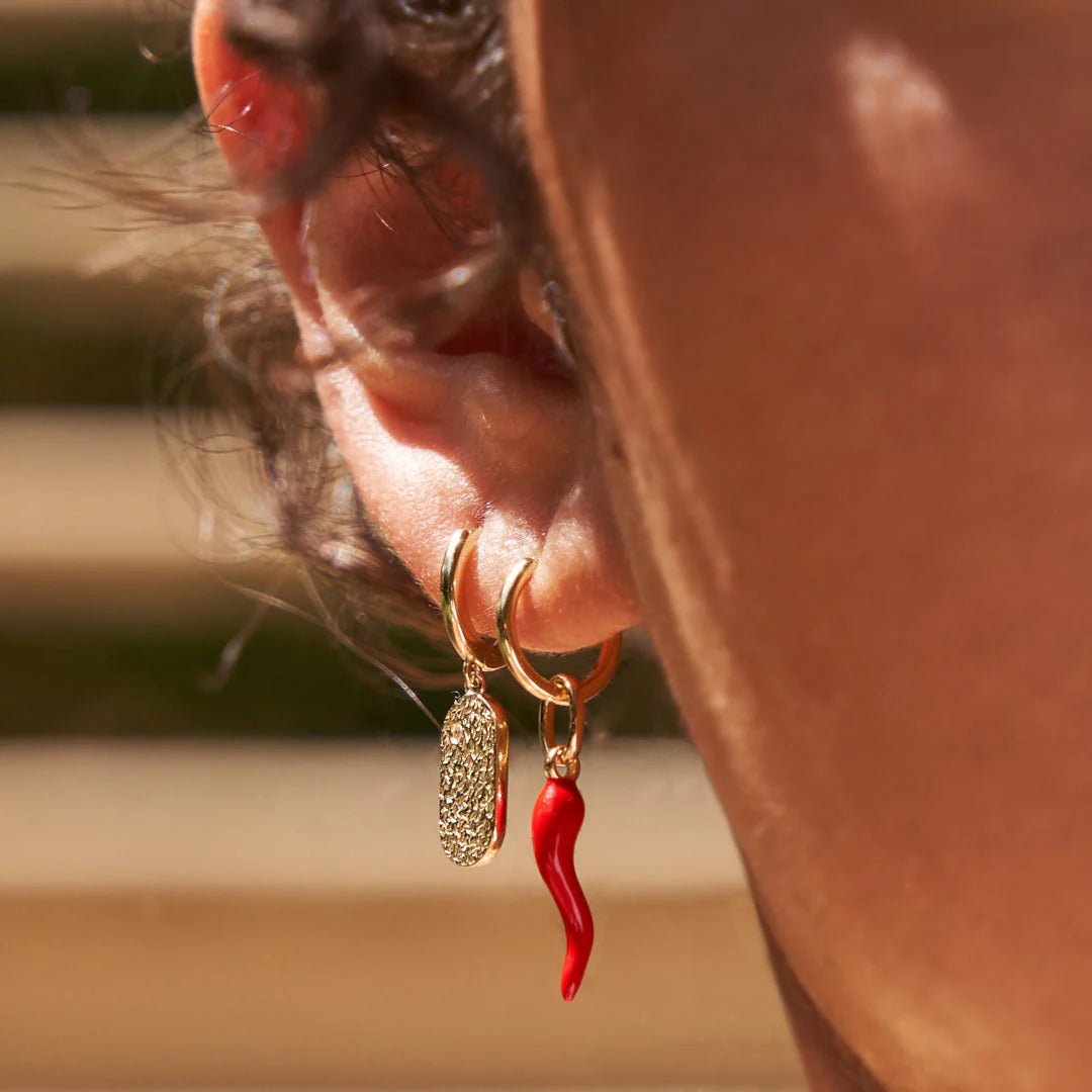 Cornicello Red Charm Earrings - Sare StoreArms Of EveJewellery