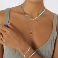 Cornicello Silver Charm Necklace - Sare StoreArms Of EveNecklace