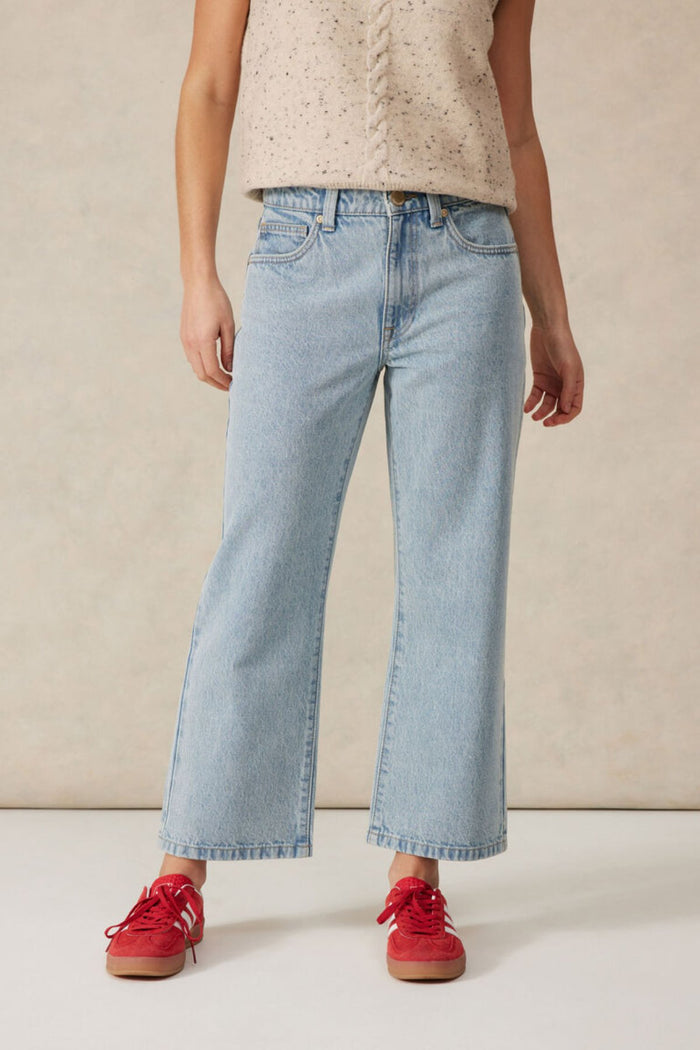 Crop Frenchie Jean - Vintage Blue - Sare StoreCeres LifeJeans