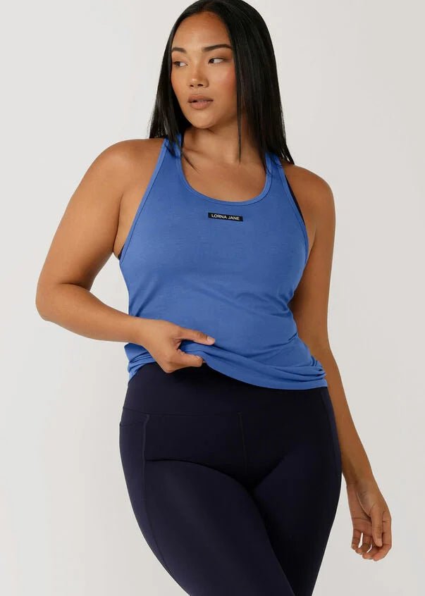 Cross Trainer Active Tank - Azure Blue - Sare StoreLorna JaneTank