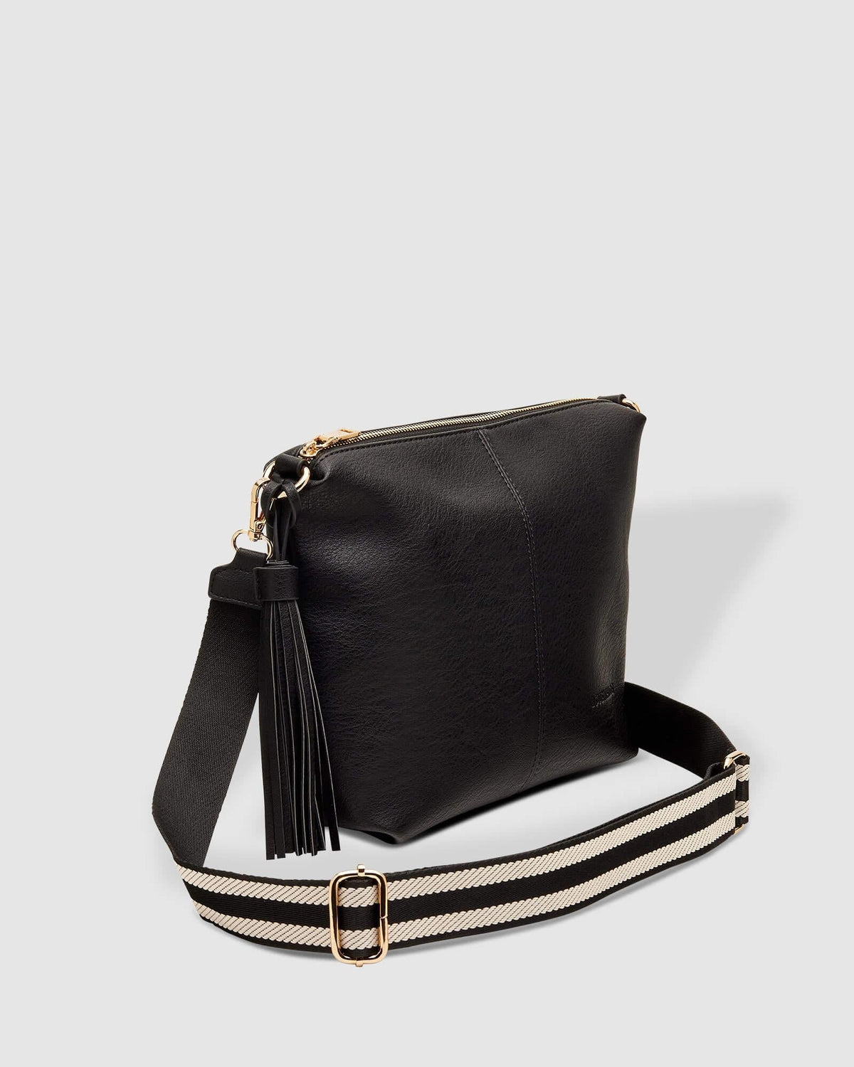 Daisy Crossbody Bag - Black Stripe - Sare StoreLouenhideHandbag