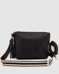 Daisy Crossbody Bag - Black Stripe - Sare StoreLouenhideHandbag