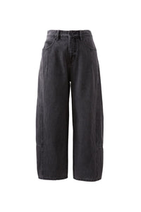 Darted Barrel Jean - Faded Black - Sare StoreCeres LifePants