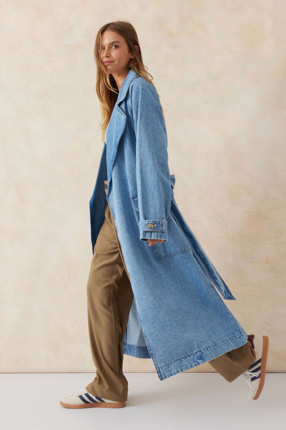 Denim Trench Coat - Sare StoreCeres Lifetrench