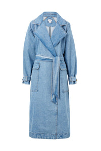 Denim Trench Coat - Sare StoreCeres Lifetrench