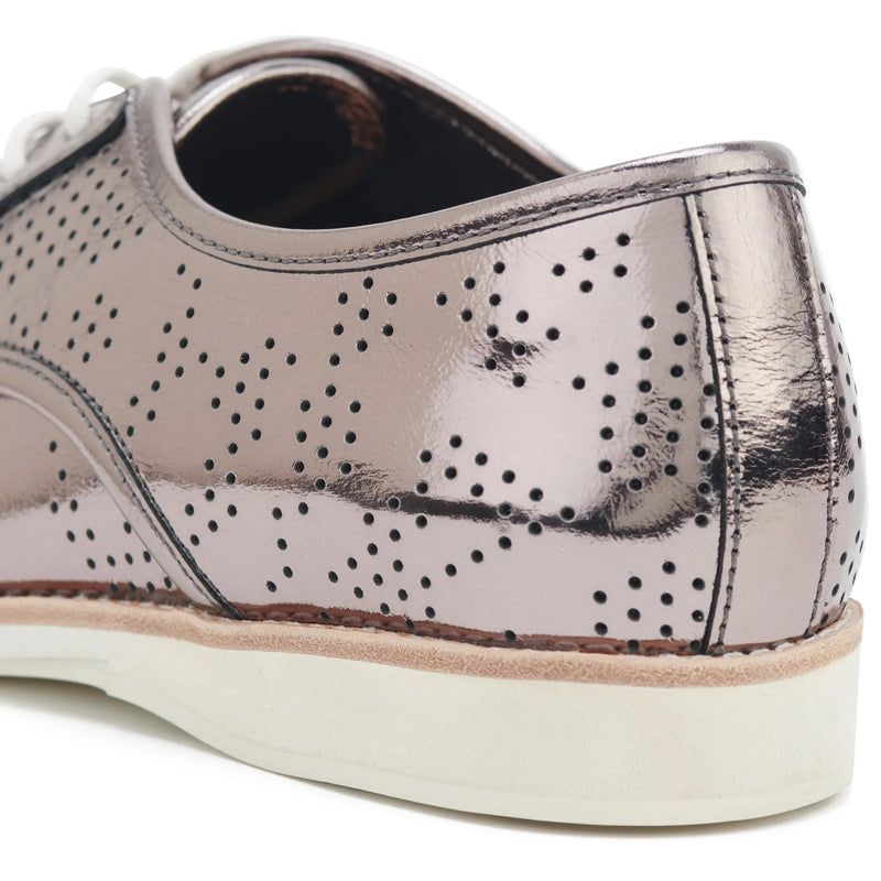 Derby Maze Pewter - Crinkle/Black - Sare StoreRollie NationShoes