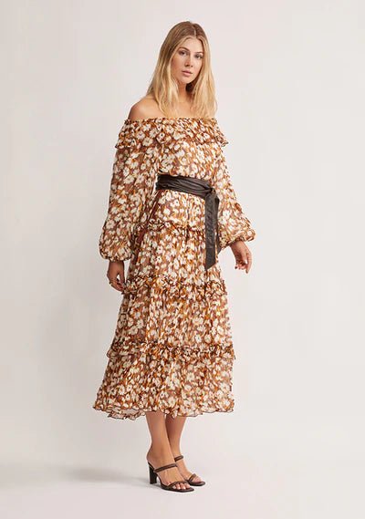 Desert Floral Print Midi Dress - Sare StoreMOS The LabelDress