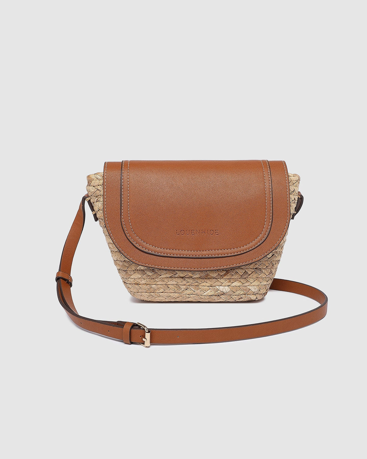 Dixie Straw Crossbody Bag - Natural Tan - Sare StoreLouenhideCrossbody Bag