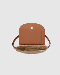 Dixie Straw Crossbody Bag - Natural Tan - Sare StoreLouenhideCrossbody Bag