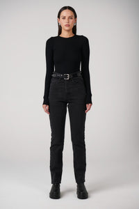 Elise Bodysuit - Black - Sare StoreBayse BrandBodysuit