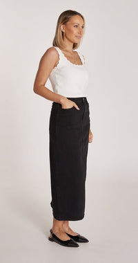 Ella Midi Skirt - Black - Sare StoreFeather and NoiseSkirt