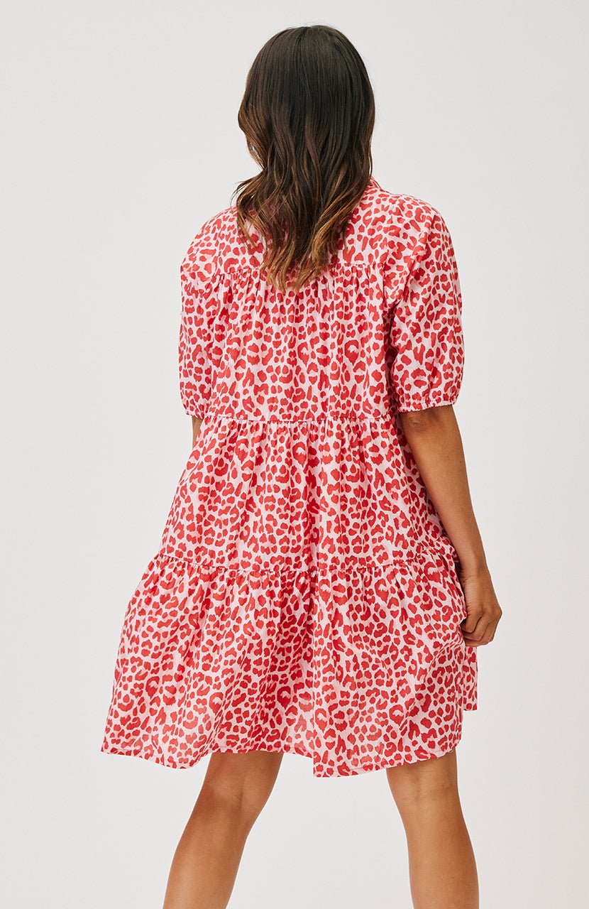 Ellery Mini Dress - Berry Leopard - Sare StoreCartel & WillowDress