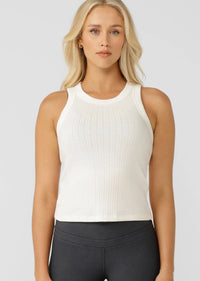 Essential Wide Ribbed Tank - Porcelain - Sare StoreLorna JaneTank