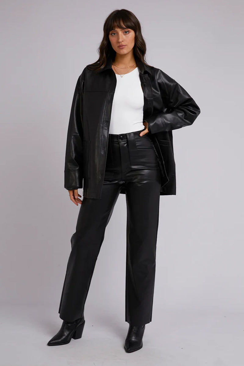 Eve Luxe Shacket - Black - Sare StoreAll About EveJacket