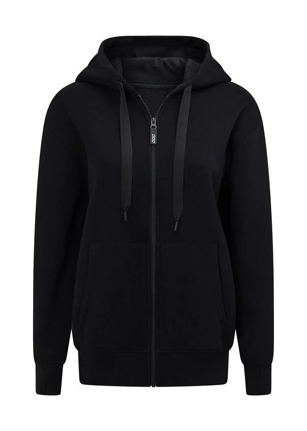 Fleece Zip Through Hoodie - Black - Sare StoreLorna JaneJacket