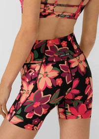 Floral Escape Hi-Fold Pocket Bike Short - Sare StoreLorna Janebike shorts