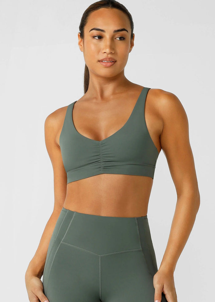 Formation Recycled Sports Bra - Agave Green - Sare StoreLorna JaneSports Bra