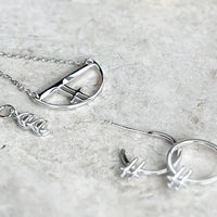 Free Throw Silver Necklace - Sare StoreEverNecklace