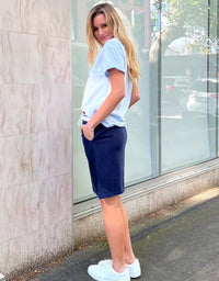 French Navy Skirt - Sare StoreLeoni AustraliaSkirt