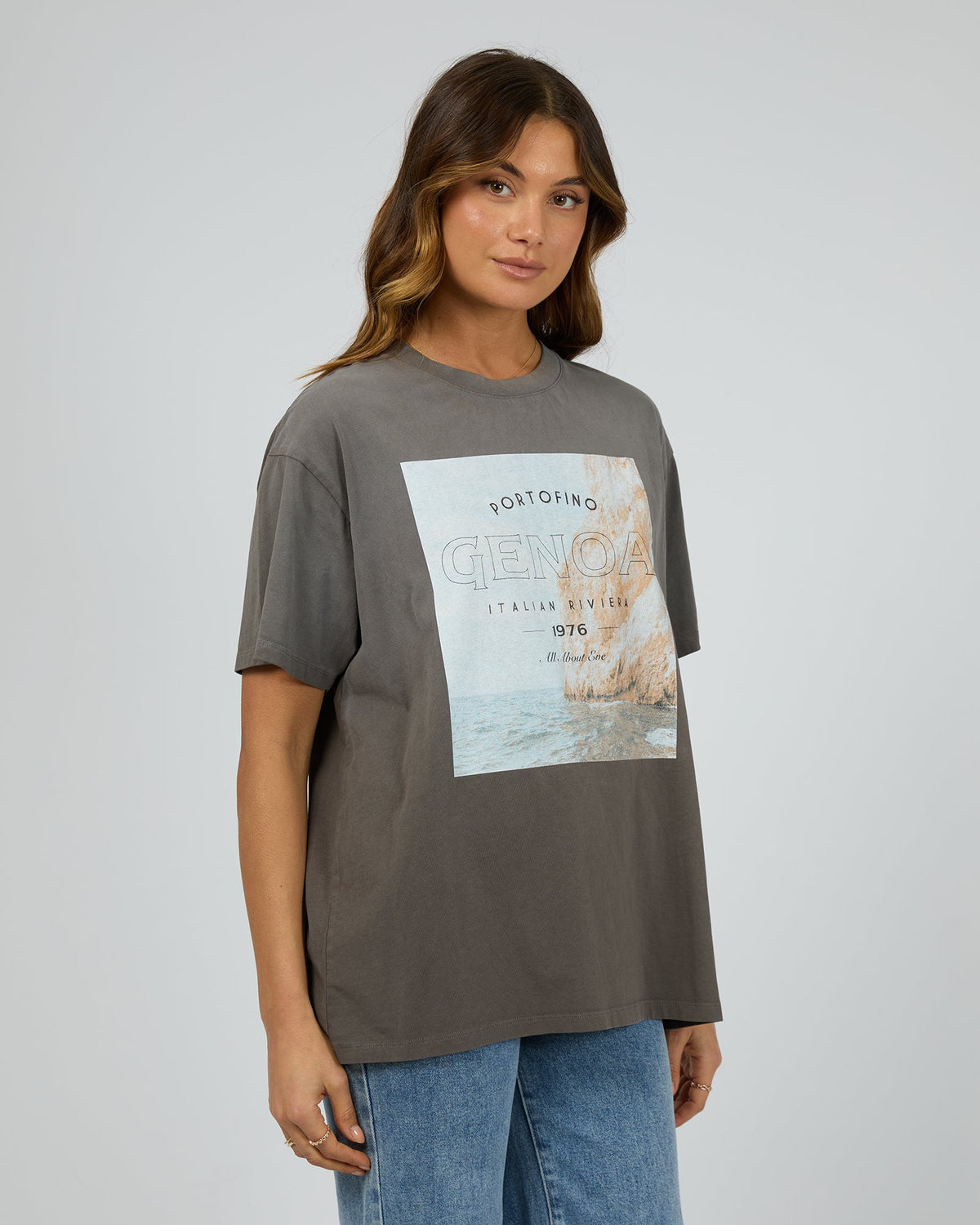 Genoa O/S Tee - Charcoal - Sare StoreSare StoreTee