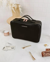 Georgie Cosmetic Case - Black - Sare StoreLouenhidecosmetic bag