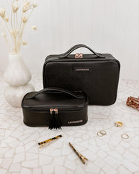 Georgie Fifi Cosmetic Set - Black - Sare StoreLouenhidecosmetic bag