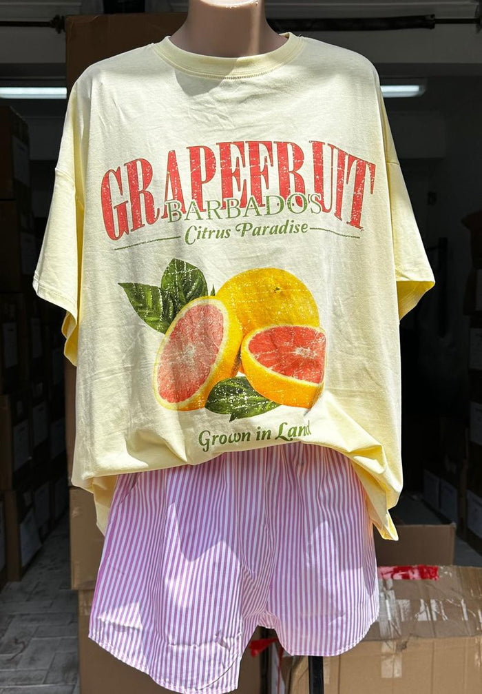 Grapefruit Paradise T-shirt Set - Sare StoreBy FrankieSet