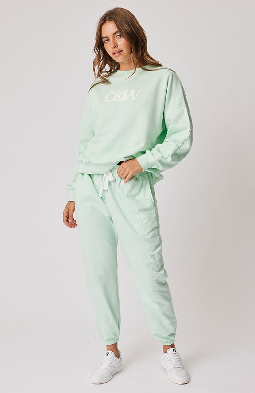 Hattie Track Pant - Mint - Sare StoreCartel & WillowPants