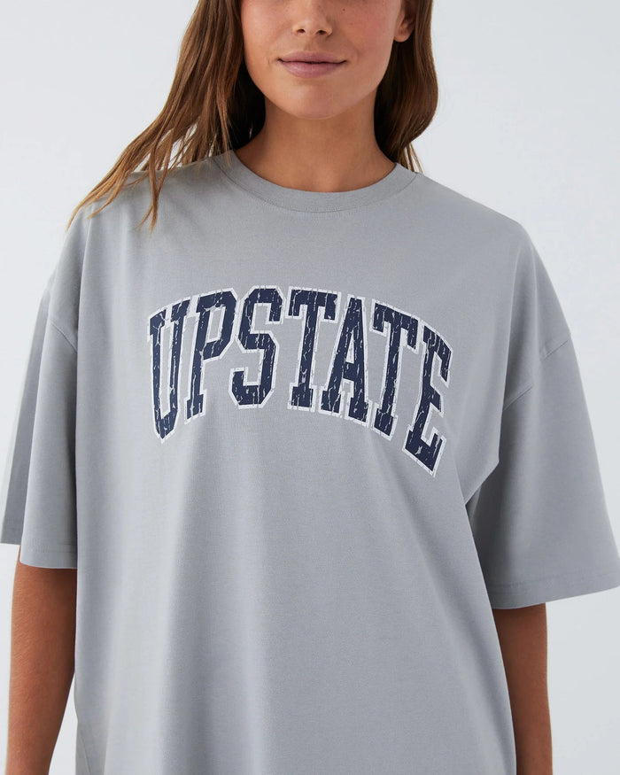 Hustle Tee - Winter Grey / Upstate Crackle - Sare StoreUpstate SportT-shirt