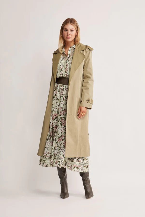 Intrepid Trench Coat - Fern - Sare StoreMOS The LabelJacket