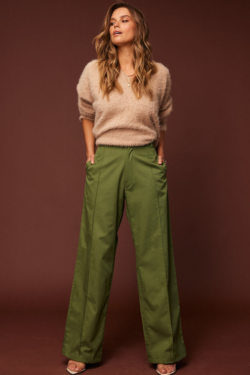 Isla Trouser - Hunter Green - Sare StoreCartel & WillowPants