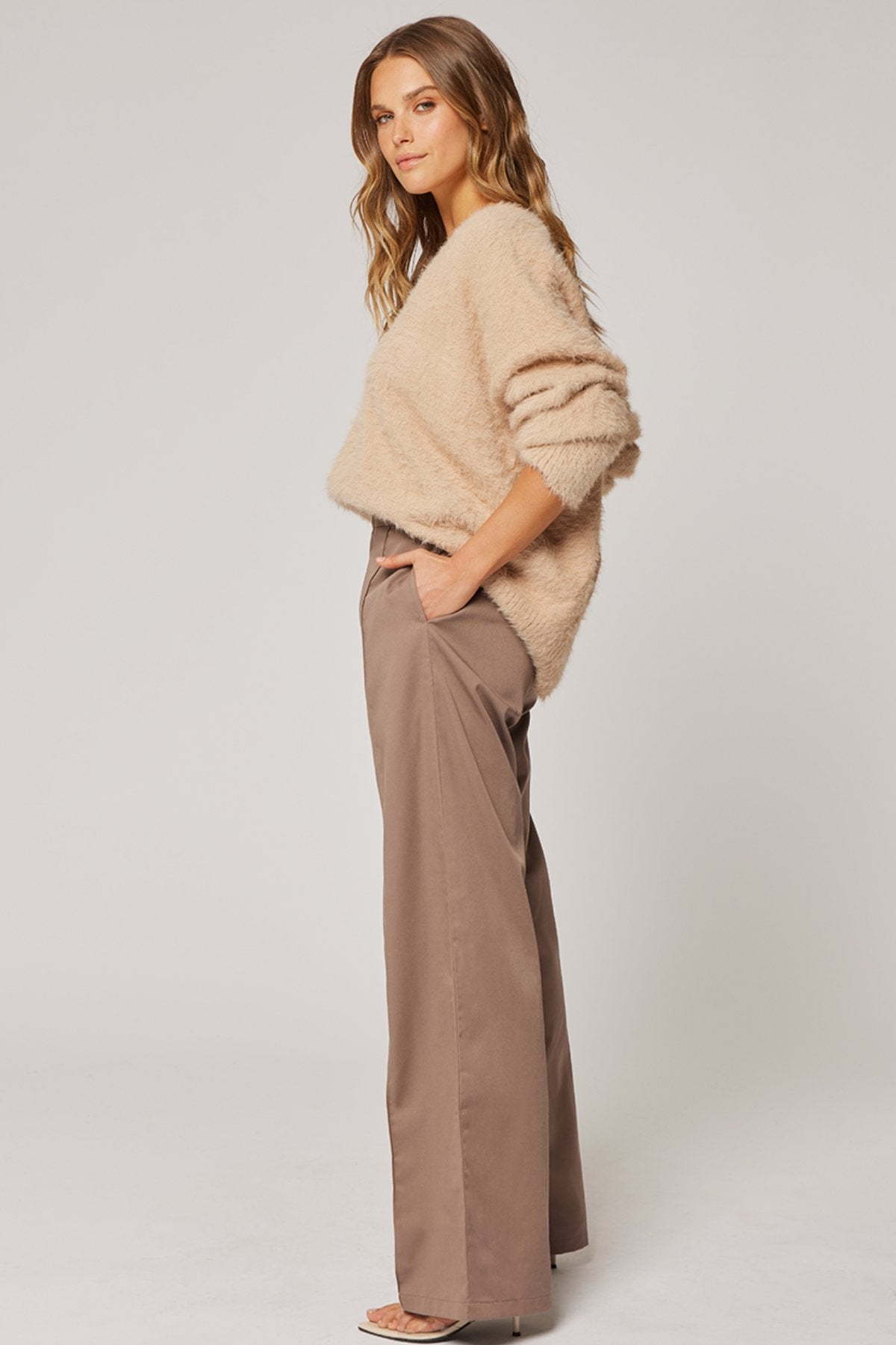 Isla Trouser - Mushroom - Sare StoreCartel & WillowPants