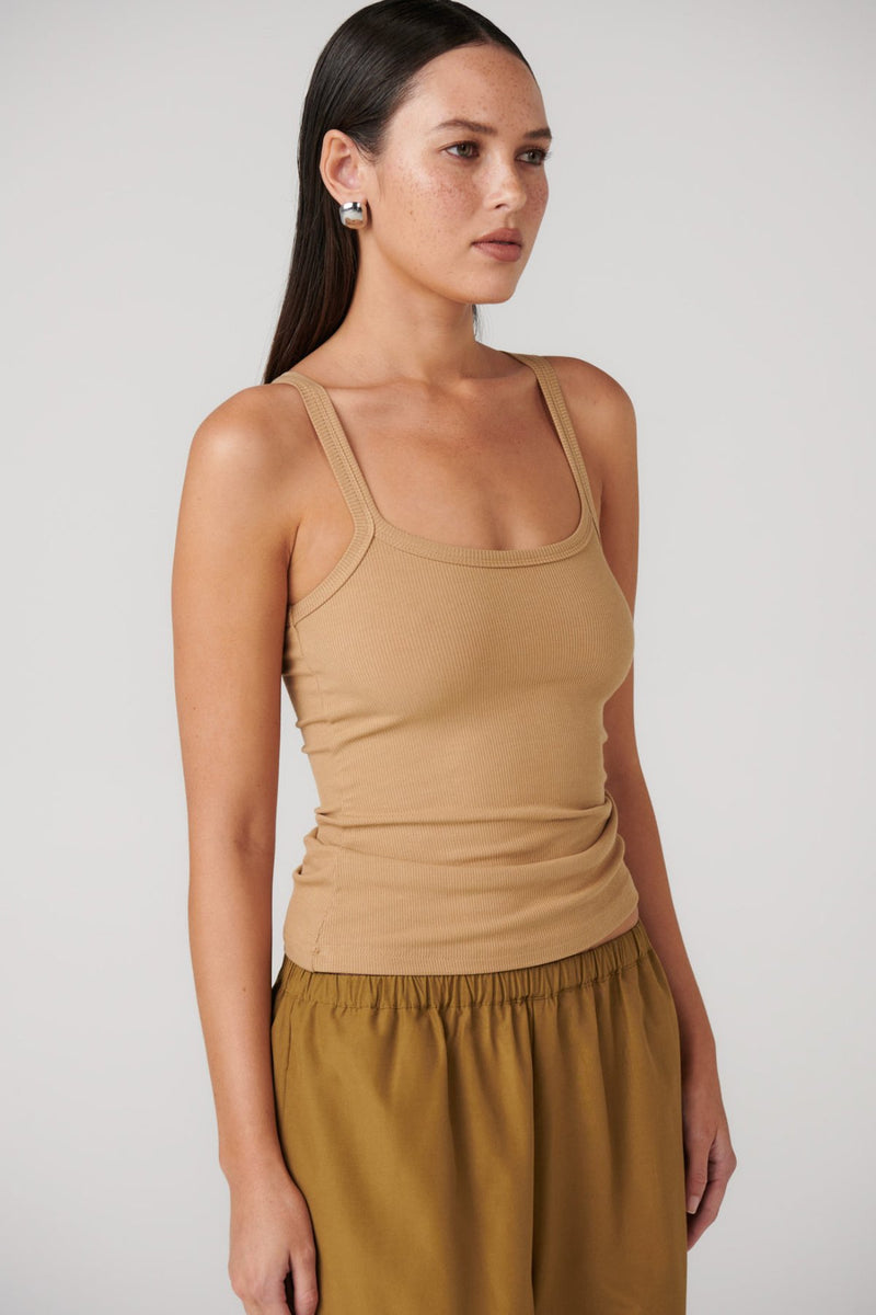 Izzie Tank - Sepia - Sare StoreBayse BrandTank