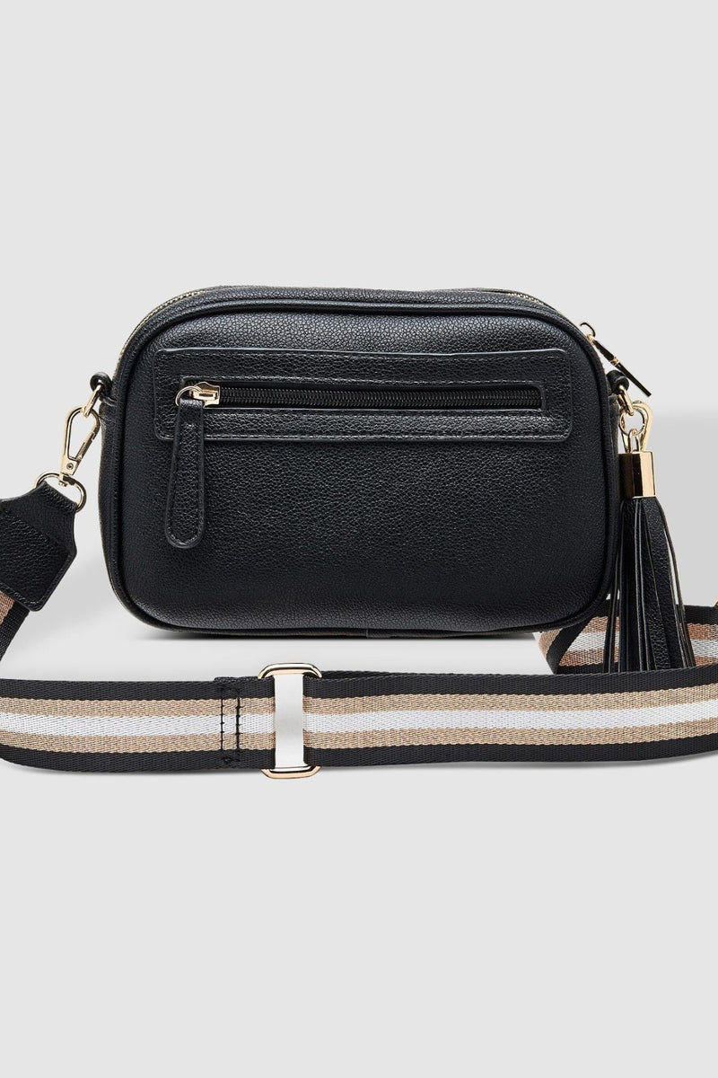 Jacinta Metallic Crossbody Bag - Black - Sare StoreLouenhideHandbag