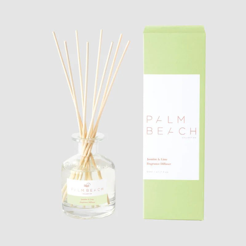 Jasmine & Lime 50ml Mini Fragrance Diffuser - Sare StorePalm BeachDiffuser