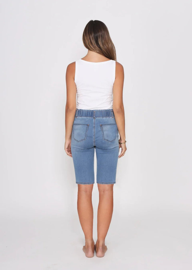 JAY DENIM SHORTS - BLUE WASH - Sare StoreMonaco JeansShorts