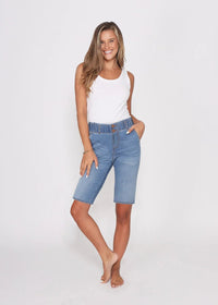 JAY DENIM SHORTS - BLUE WASH - Sare StoreMonaco JeansShorts