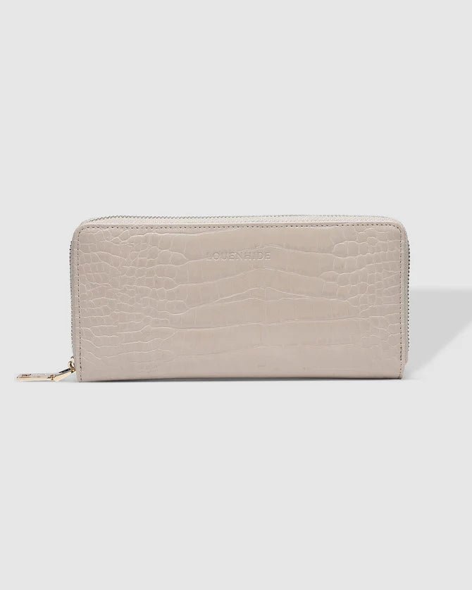 Jessica Wallet - Croc Putty - Sare StoreLouenhidewallet