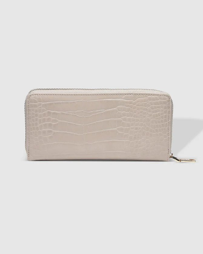 Jessica Wallet - Croc Putty - Sare StoreLouenhidewallet