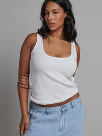 Jordy Tank - White - Sare StoreBayse BrandTank