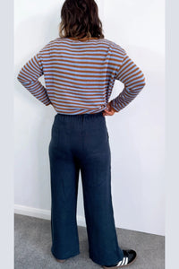 Jude Linen Pants - Navy - Sare StoreLittle LiesPants