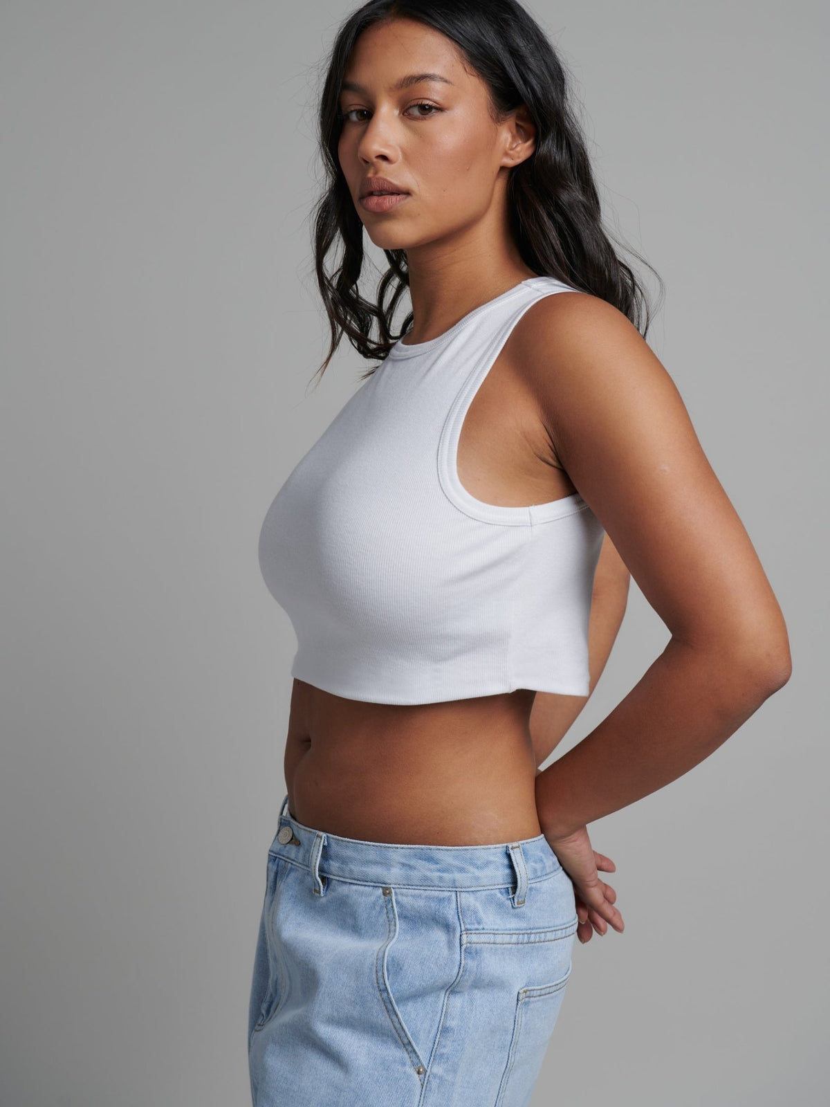 Juno Crop White - Sare StoreBayse BrandTops