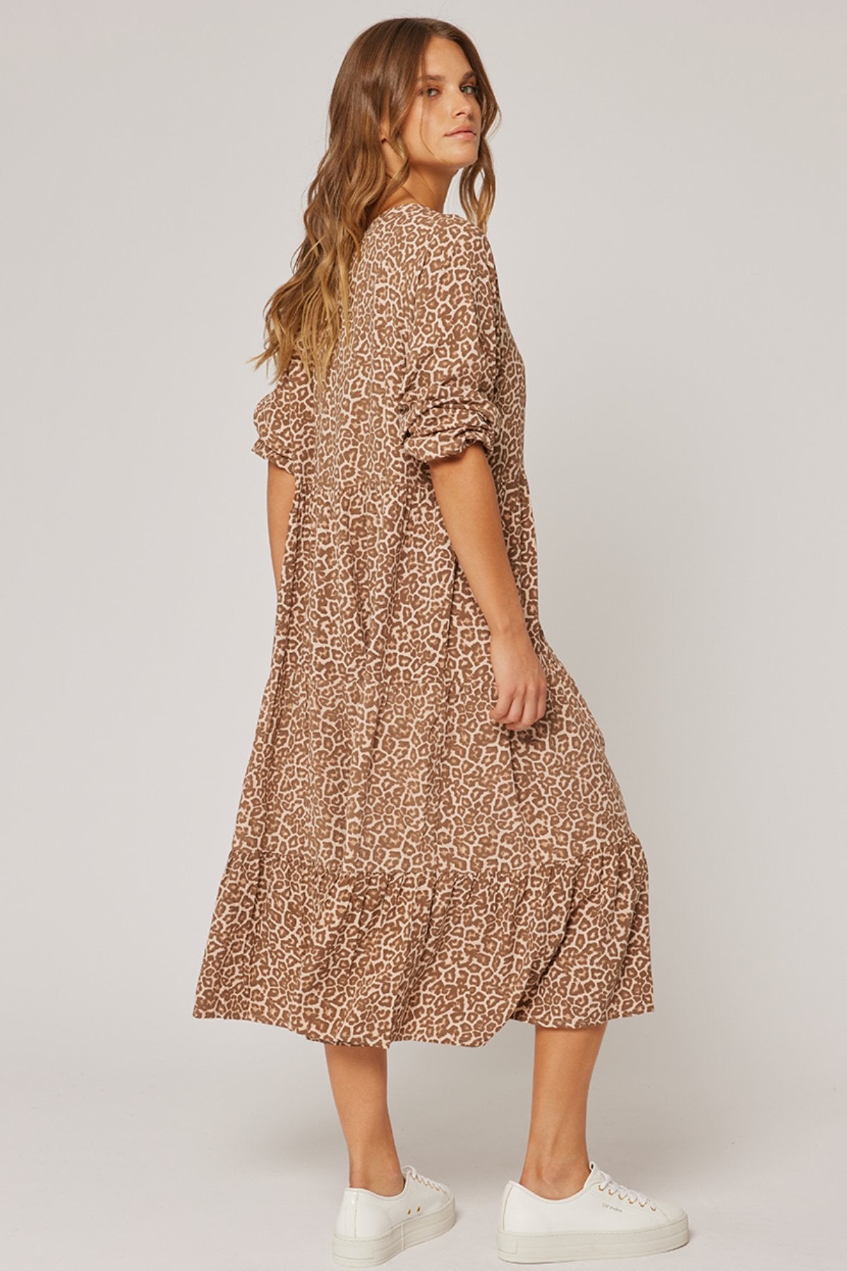 Kara Maxi Dress - Hazel Leopard - Sare StoreCartel & WillowDress