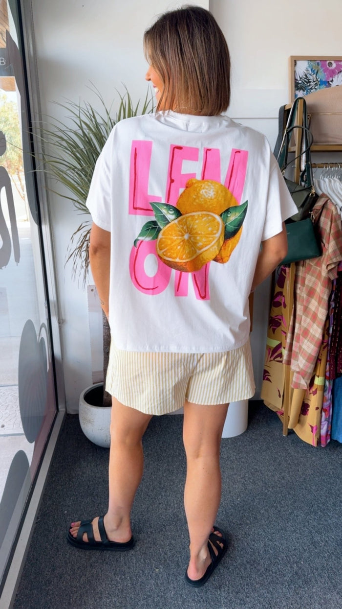 Lemon Back T-shirt Set - Sare StoreBy FrankieSet