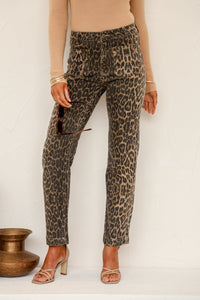 Leopard Front Pocket Jeans - Sare StoreSare StoreJeans