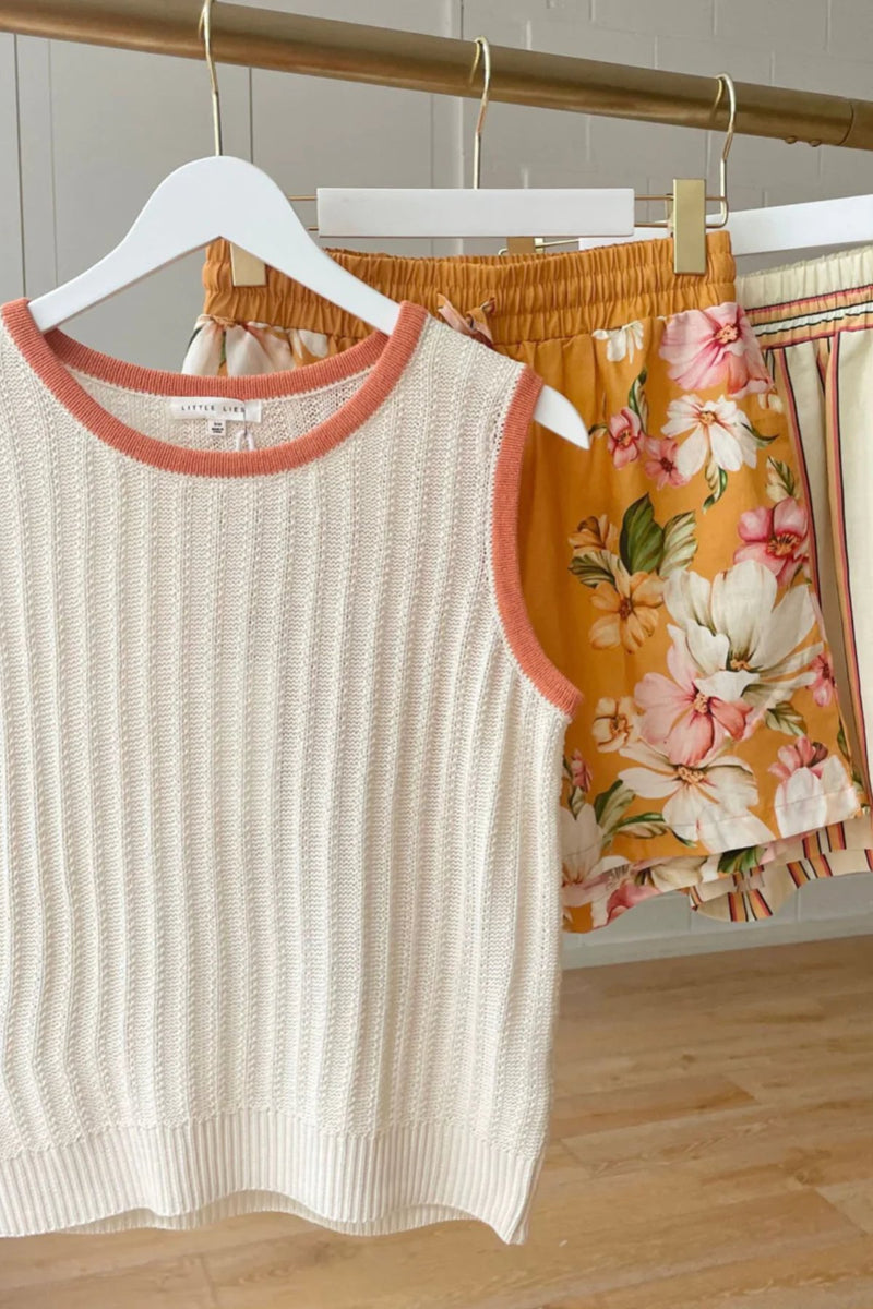 Lila Tank - Coconut Peach - Sare StoreLittle LiesShirt